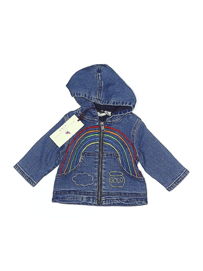 Stella McCartney Blue Denim Jacket 0-3 MO / 3 MO - photo 1