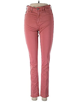 Free People Hearts Pink Jeans Size 25 waist