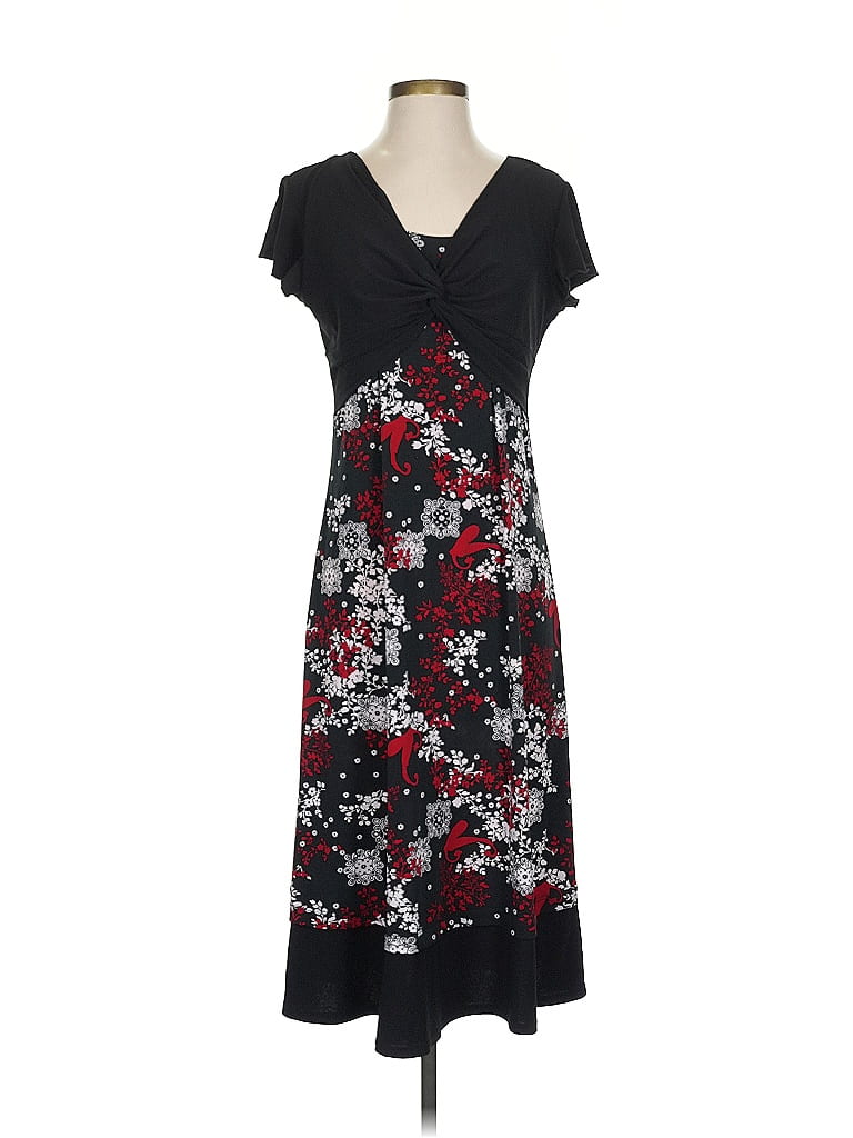 Click to view more detailed imagery on our partner's website Pre-owned Perseption Casual Dress In Black