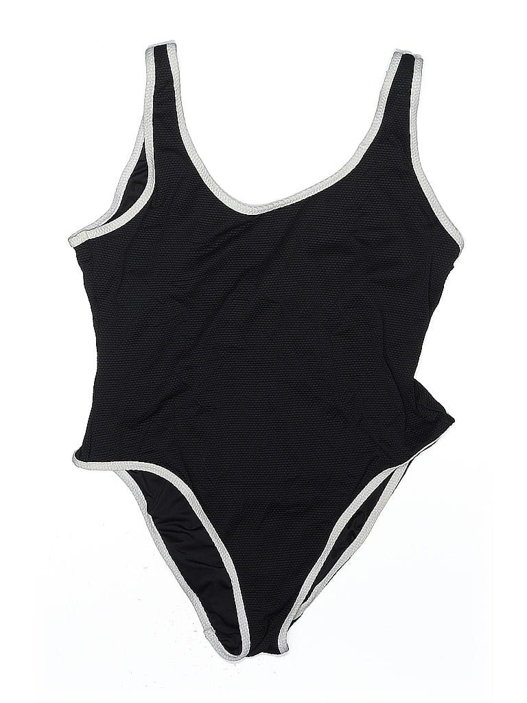 Pre-owned Love & Sports Bodysuit In Black