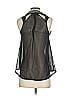 Assorted Brands Black Sleeveless Button-Down Shirt Size XS - photo 2