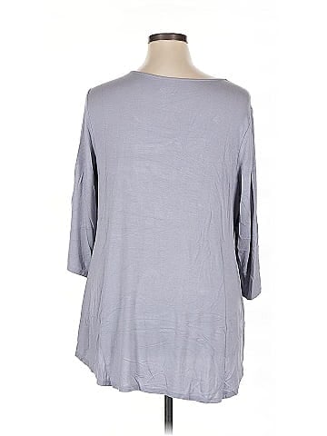 LOGO by Lori Goldstein 3/4 Sleeve T-Shirt (view 2)