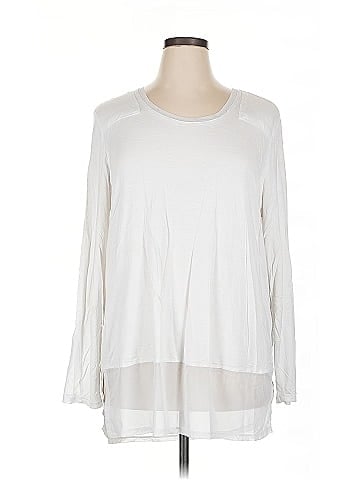 G by Giuliana Rancic Long Sleeve Blouse (view 1)