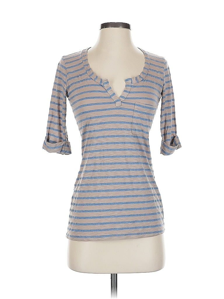 Click to view more detailed imagery on our partner's website Pre-owned Splendid 3/4 Sleeve T-shirt In Gray