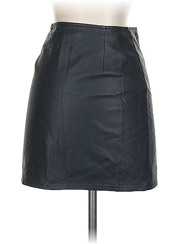 Hollister Faux Leather Skirt (view 2)