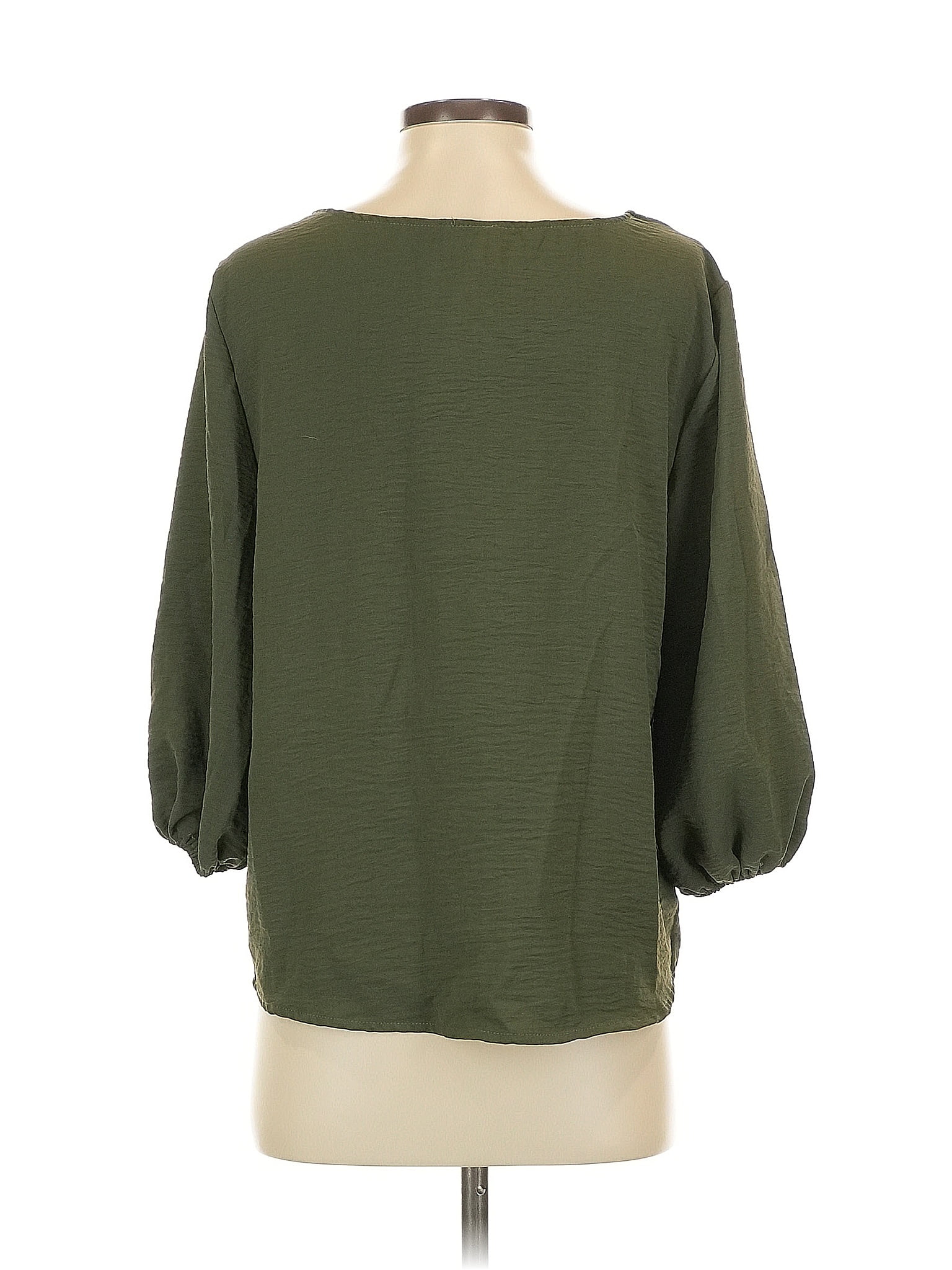 Misia Women Green 3/4 Sleeve Top M - Bild 3 von 5