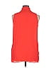 ECI 100% Polyester Red Sleeveless Blouse Size XL - photo 2