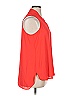 ECI 100% Polyester Red Sleeveless Blouse Size XL - photo 3