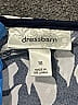 DressBarn Paisley Blue Casual Dress Size 16 - photo 7