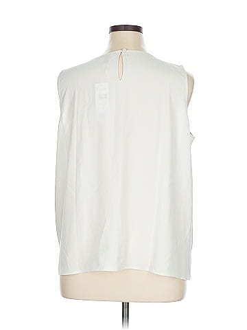 Eileen Fisher Sleeveless Silk Top (view 2)