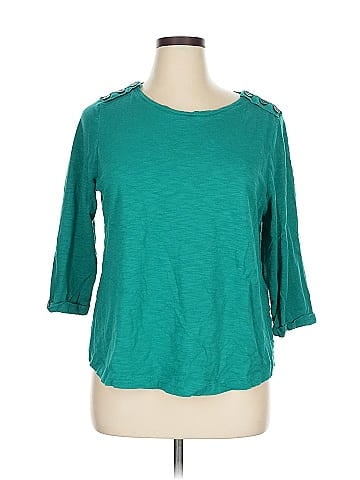 Chico's 3/4 Sleeve T-Shirt (view 1)