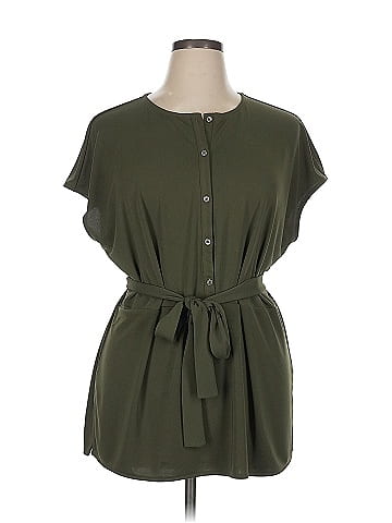 Ann Taylor Short Sleeve Blouse (view 1)