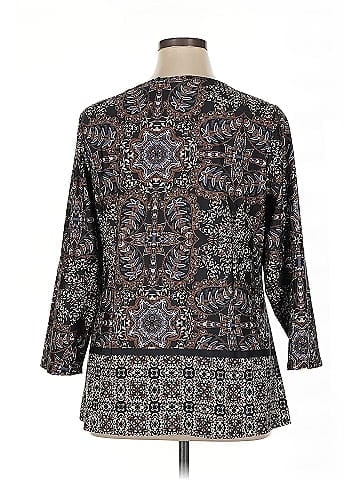 New Directions 3/4 Sleeve Blouse (view 2)