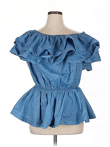 Ashley Stewart Short Sleeve Blouse (view 1)