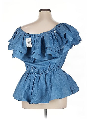 Ashley Stewart Short Sleeve Blouse (view 2)