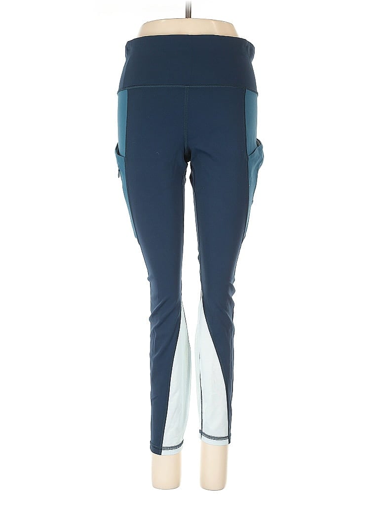 Pre-owned Athleta Active Pants In Blue