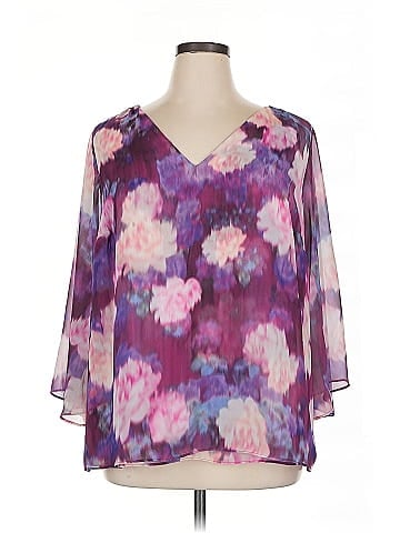 Jennifer Lopez 3/4 Sleeve Blouse (view 1)