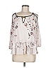 Joseph Ribkoff 100% Polyester Ivory 3/4 Sleeve Blouse Size 8 - photo 1