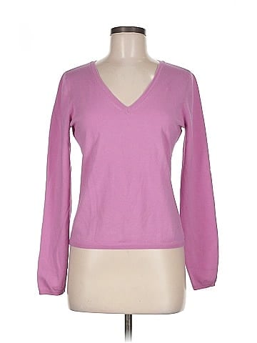 White + Warren Long Sleeve Silk Top (view 1)