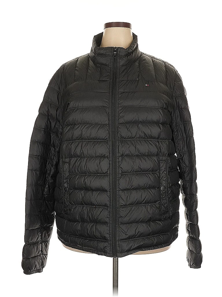 Pre-owned Tommy Hilfiger Jacket In Black