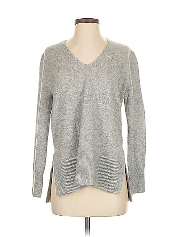 White + Warren Cashmere Pullover Sweater (view 1)