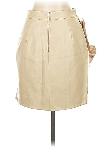 Majorelle Faux Leather Skirt (view 2)