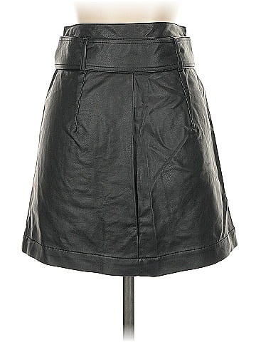 TGLA Faux Leather Skirt (view 2)