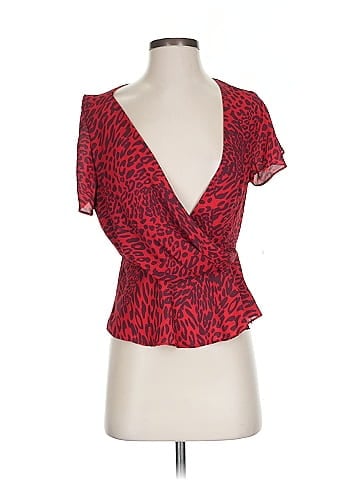Fame And Partners Short Sleeve Blouse (view 1)