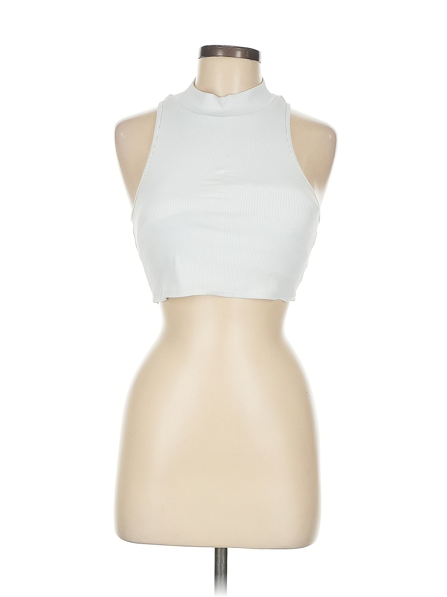 Alo Silver Tank Top Size M
