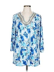 Susan Graver 3/4 Sleeve Blouse