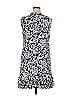 DressBarn Paisley Blue Casual Dress Size 16 - photo 2