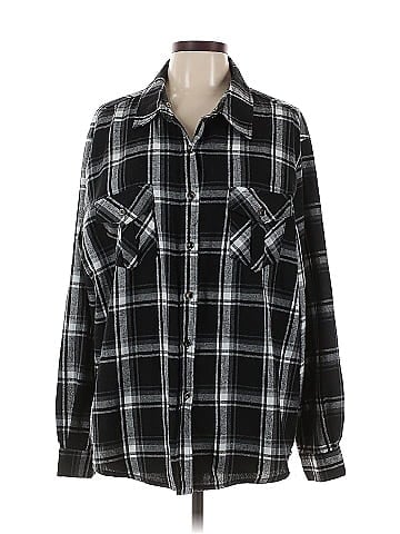 Pink Lily Long Sleeve Button-Down Shirt (view 1)