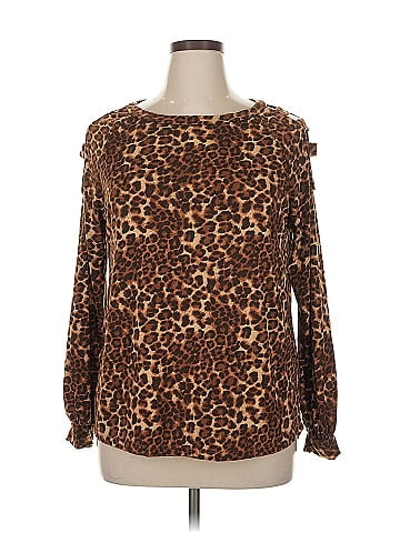 White Birch Long Sleeve Blouse (view 1)
