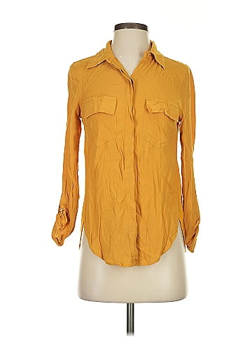 Porridge 3/4 Sleeve Button-Down Shirt (view 1)