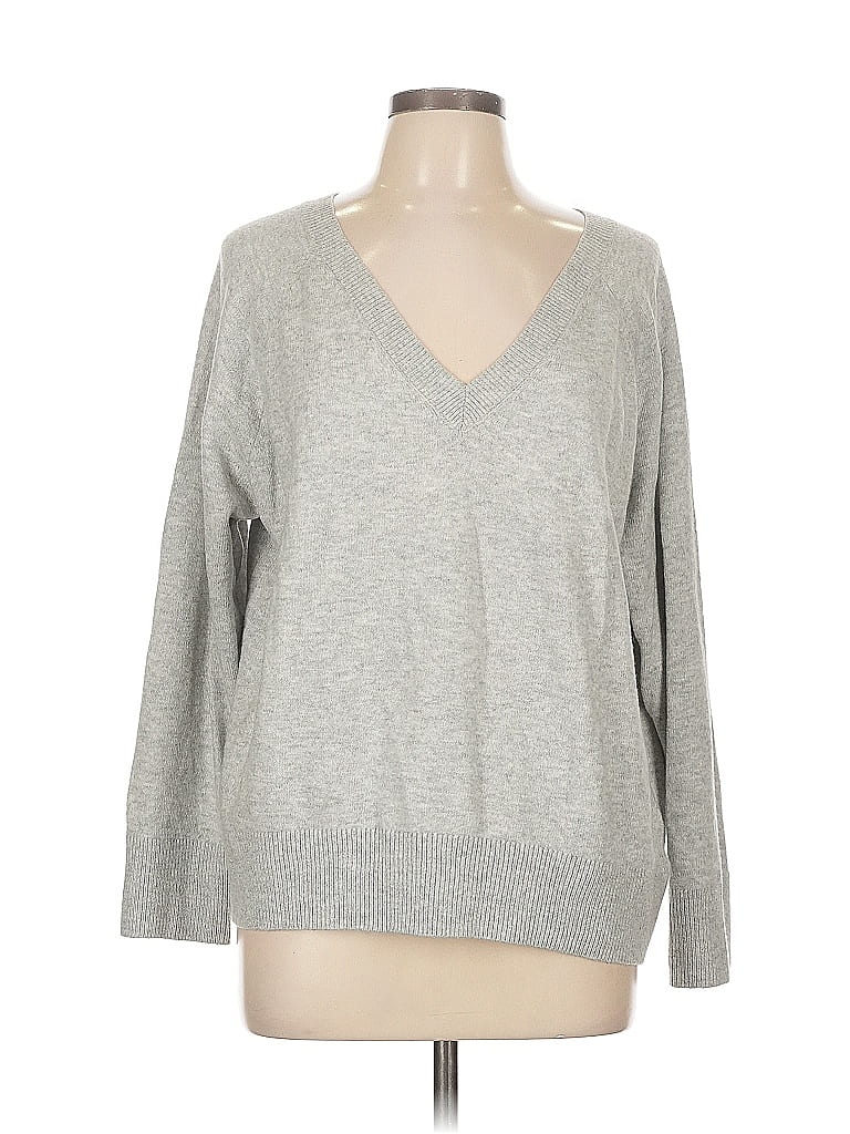 Pre-owned Old Navy Pullover Sweater In Gray
