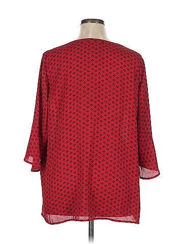 Catherines 3/4 Sleeve Blouse (view 2)