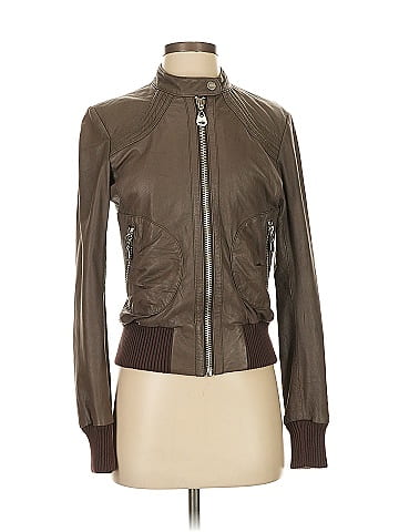Doma Faux Leather Jacket (view 1)