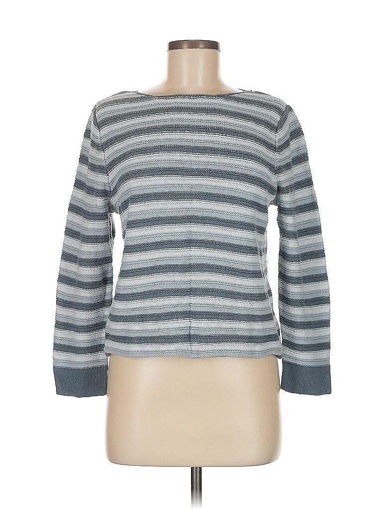 Pre-owned Nordstrom Pullover Sweater In Gray
