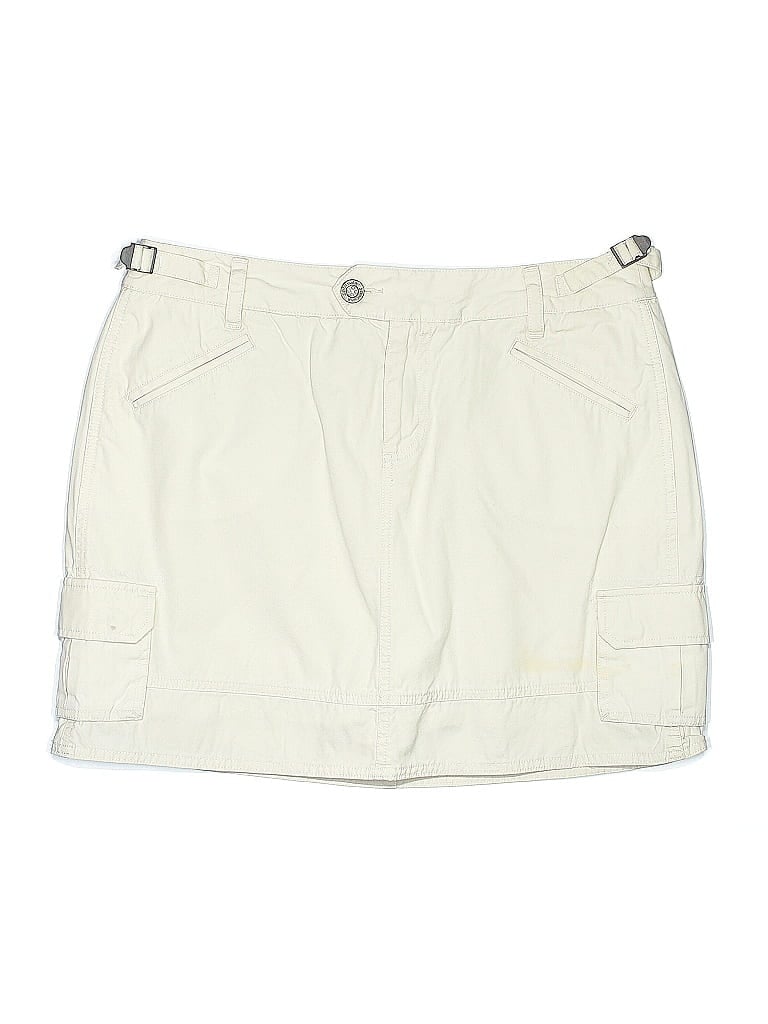 Pre-owned Sonoma Life + Style Casual Skirt In White