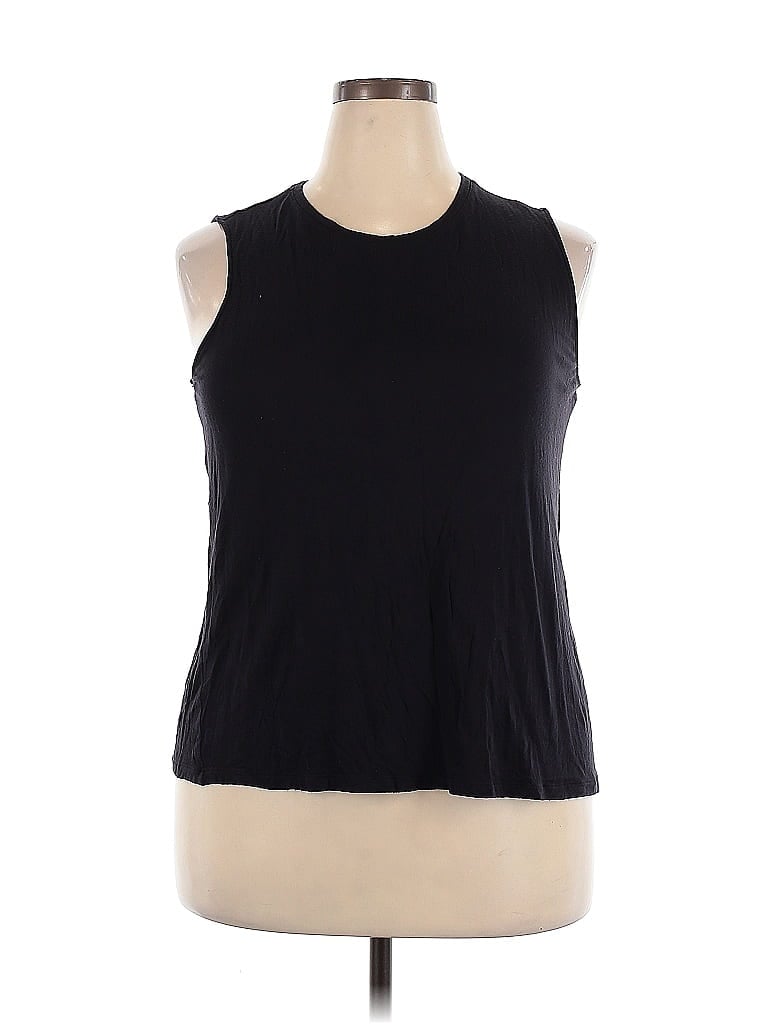 Pre-owned Nine West Sleeveless T-shirt In Black