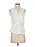 W by Worth Ivory Sleeveless Blouse Size 0 - photo 1