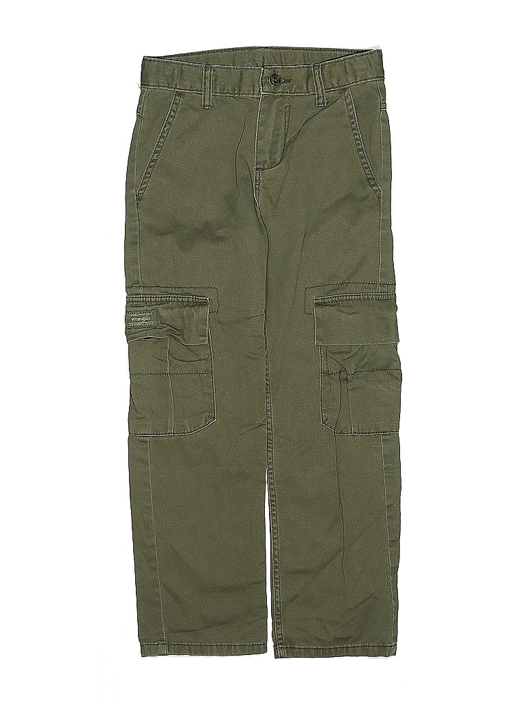 Wrangler Jeans Co 100% Cotton Green Cargo Pants Size 9 - photo 1