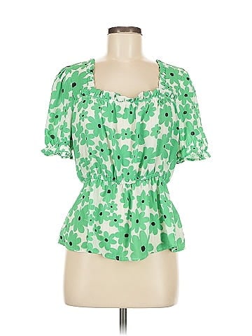 Alice Blue Short Sleeve Blouse (view 1)