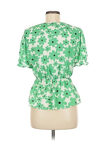 Alice Blue Short Sleeve Blouse (view 2)