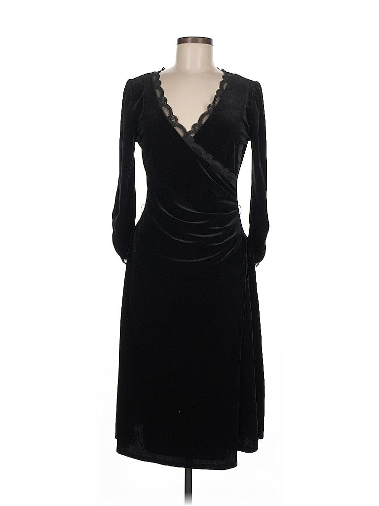 Christine Black Cocktail Dress Size M - photo 1
