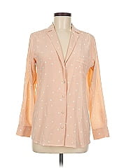 Sézane 3/4 Sleeve Silk Top