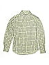 Robert Graham 100% Cotton Tweed Green White Long Sleeve Button-Down Shirt Size 14 - photo 1