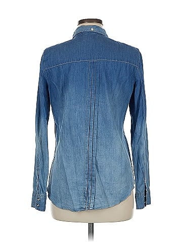 Democracy Long Sleeve Button-Down Shirt (view 2)