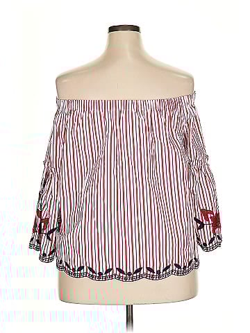INA 3/4 Sleeve Blouse (view 2)