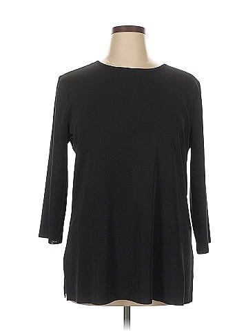 misook 3/4 Sleeve Top (view 1)